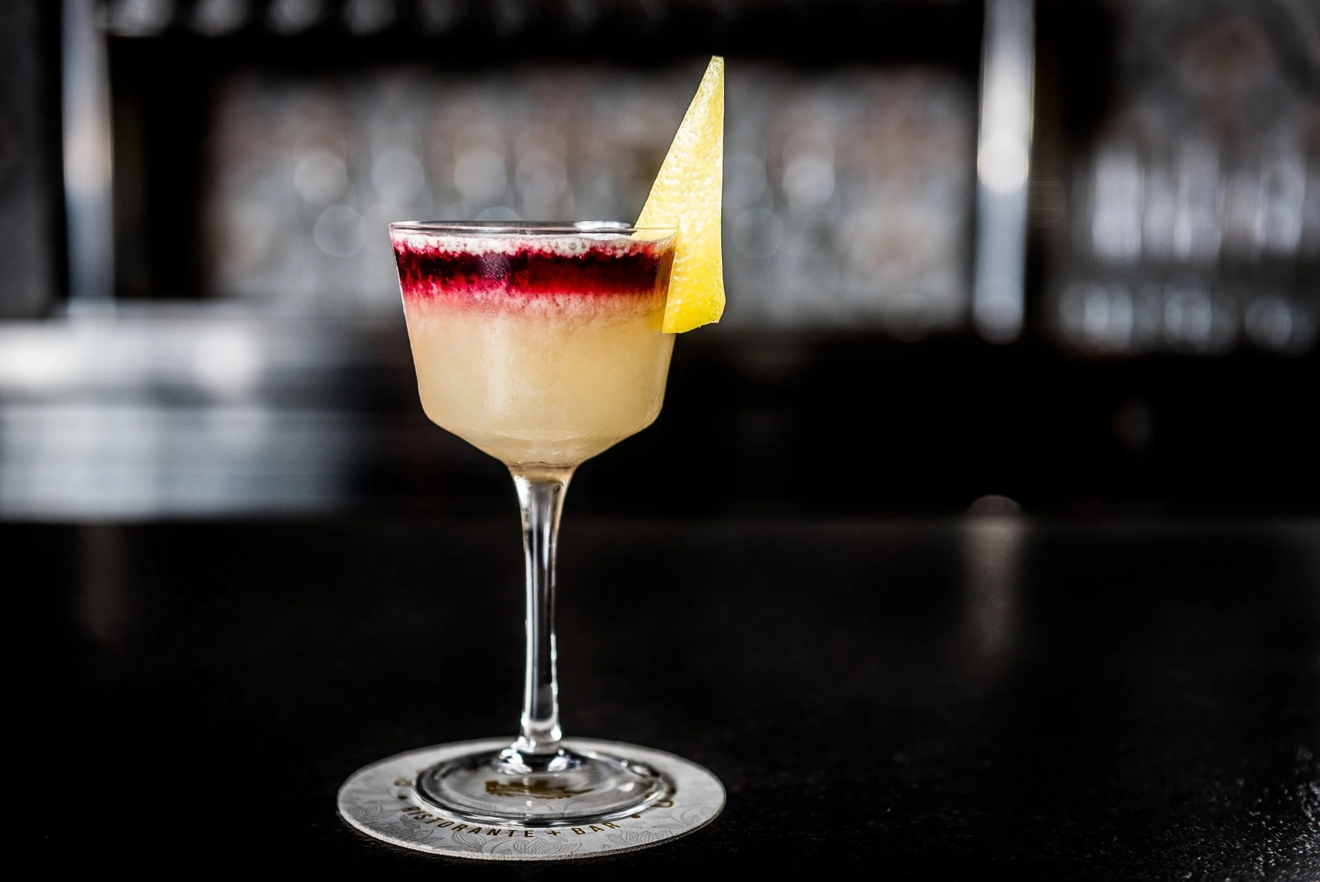 A signature cocktail at the San Lorenzo bar